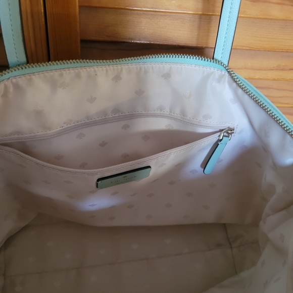 KATE spade light green tote - Picture 3 of 4